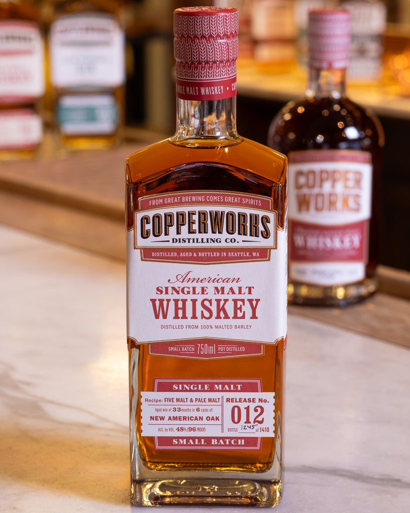 Copperworks American Single Malt Whiskey Release 012 - Archive Release (750ml)