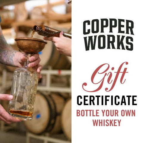 Bottle Your Own Whiskey Gift Certificate