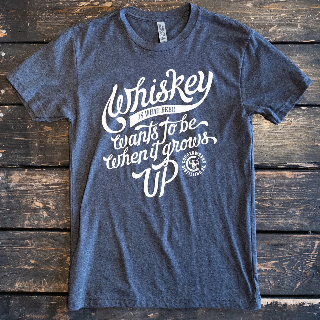 Beer Grown Up T-Shirt (Gray)