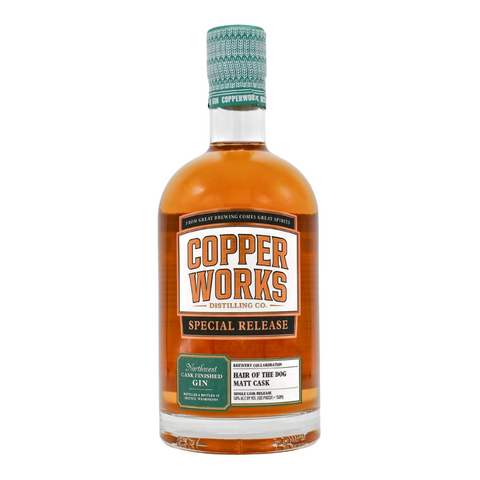 Copperworks Hair of the Dog Matt Cask Finished Gin (750 ml)